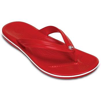 Crocs Crocband Cervene - Damske Žabky